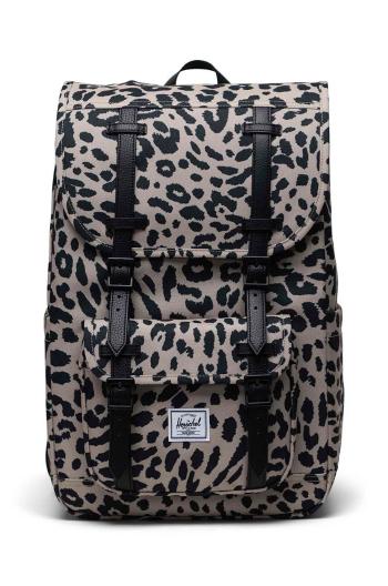 Batoh Herschel Little America Mid Backpack velký, vzorovaný