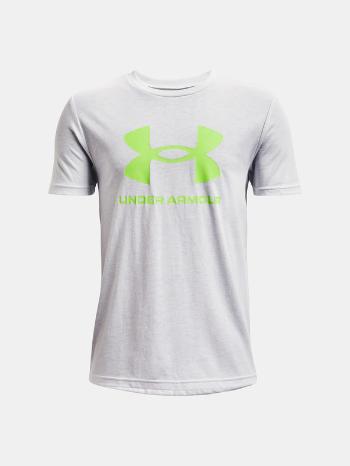 Under Armour UA Sportstyle Logo SS Triko dětské Šedá