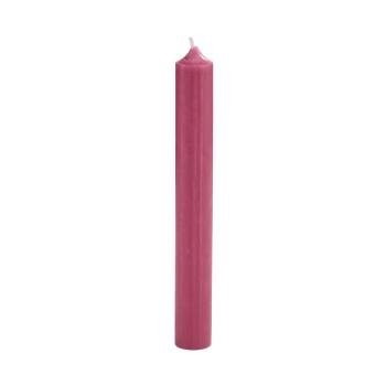 RAINBOW Dlouhé svíčky set 10 ks - růžová