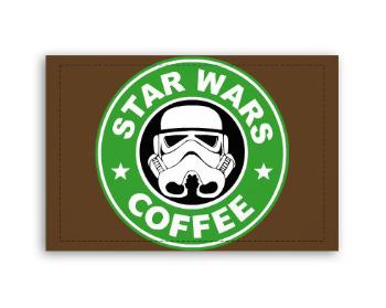 Fotoobraz 60x40 cm malý Starwars coffee