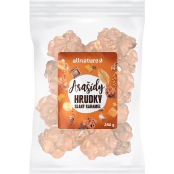 Allnature Arašídy hrudky ve slaném karamelu ořechy v polevě 250 g