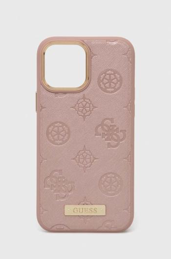 Obal na telefon Guess iPhone 13 Pro Max 6,7'' růžová barva