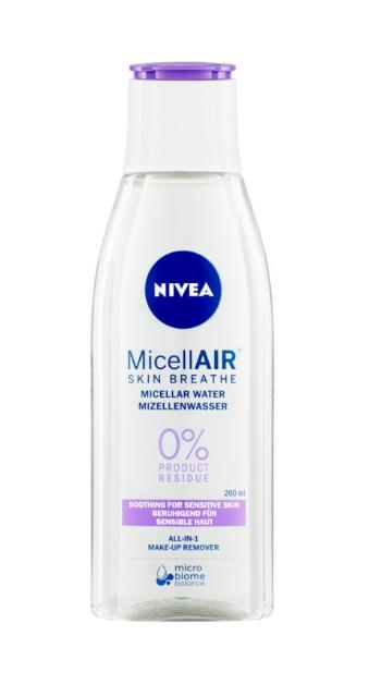 Nivea MicellAir zklidňující micelární voda 200 ml