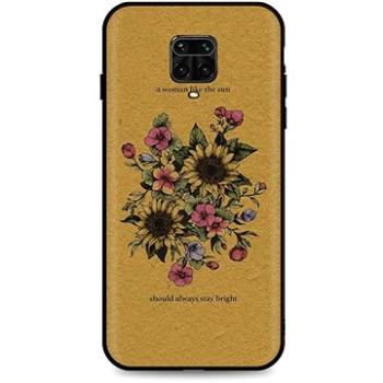 TopQ Kryt Xiaomi Redmi Note 9 PRO silikon Bouquet 51235 (Sun-51235)