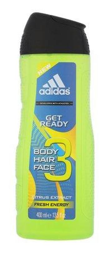 Adidas Sprchový gel pro muže na tělo i vlasy Get Ready! (Shower gel) 400 ml, mlml