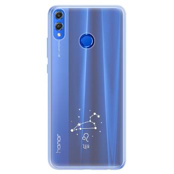 Silikonové pouzdro iSaprio - čiré - Lev - Huawei Honor 8X