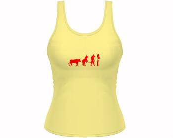 Dámské tílko Tank Top Evolution Cow