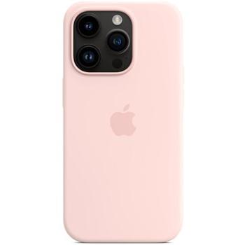 Apple iPhone 14 Pro Silikonový kryt s MagSafe křídově růžový (MPTH3ZM/A)