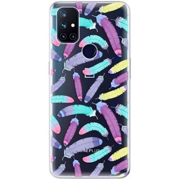 iSaprio Feather Pattern 01 pro OnePlus Nord N10 5G (featpatt01-TPU3-OPn10)