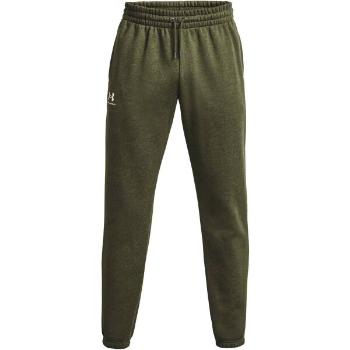 Under Armour ESSENTIAL Pánské tepláky, khaki, velikost