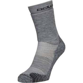 Odlo SOCKS CREW ACTIVE WARMHIKING Ponožky, šedá, velikost