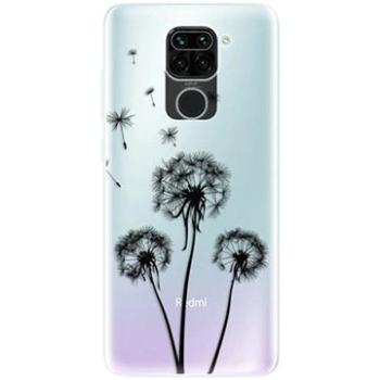 iSaprio Three Dandelions - black pro Xiaomi Redmi Note 9 (danbl-TPU3-XiNote9)