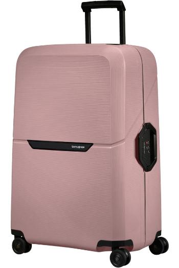 Samsonite Skořepinový cestovní kufr Magnum Eco L 104 l - světle růžová
