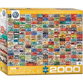 Puzzle VW Groovy Bus 2000 dílků (628136207836)