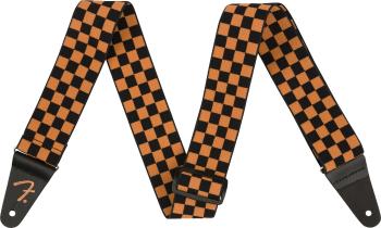 Fender Weighless Orange Checker Strap