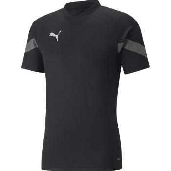 Puma TEAMFINAL TRAINING JERSEY TEE Pánské sportovní triko, černá, velikost