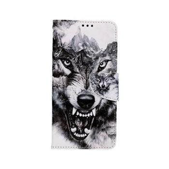 TopQ Samsung A52 Černobílý vlk 62919 (Sun-62919)