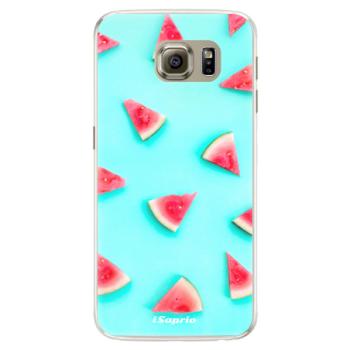 Silikonové pouzdro iSaprio - Melon Patern 10 - Samsung Galaxy S6 Edge