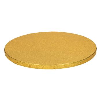Funcakes Dortová podložka - zlatá Ø 30,5 cm