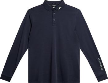 J.Lindeberg Tour Tech Mens Long Sleeve JL Navy L Polo košile