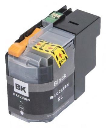 BROTHER LC-229-XL - kompatibilní cartridge, černá, 2400 stran