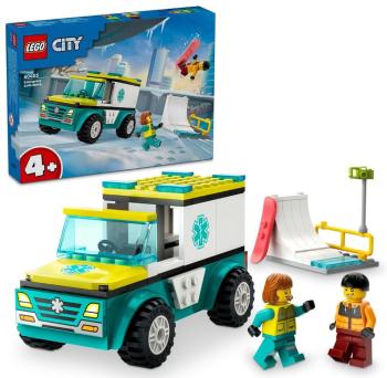 LEGO City 60403 Sanitka a snowboardista