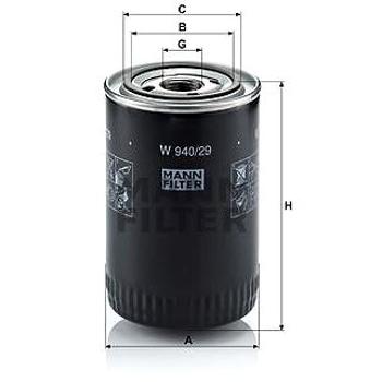 MANN-FILTER W940/29 (W940/29)