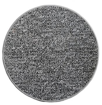 Vopi koberce Kusový koberec Astra šedá kruh - 160x160 (průměr) kruh cm