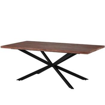 Danish Style Jídelní stůl Adrie, 200 cm, tmavě hnědá (NT01768)