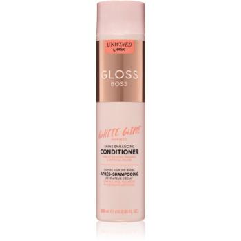 HASK Unwined Gloss Boss uhlazující kondicionér pro lesk a hebkost vlasů 300 ml