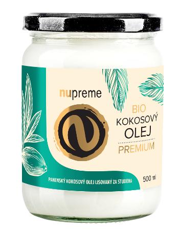 Nupreme Kokosový olej BIO 500 ml