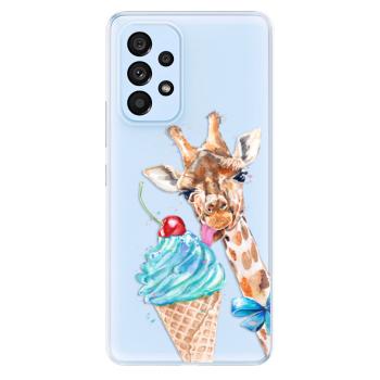 Odolné silikonové pouzdro iSaprio - Love Ice-Cream - Samsung Galaxy A53 5G