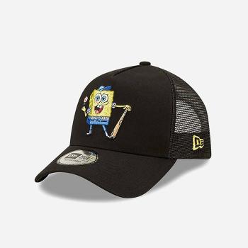 New Era Spongebob Nickelodeon Black A-Frame Trucker Cap 60240520