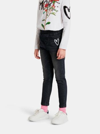 Desigual Cleo Jeans dětské Černá