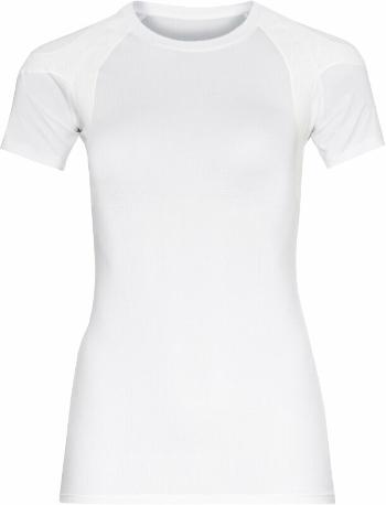 Odlo Women's Active Spine 2.0 Running White S Běžecké tričko s krátkým rukávem