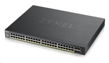 Zyxel XGS1930-52HP-EU0101F 52-port Smart Managed PoE Switch, 48x gigabit RJ45, 4x 10GbE SFP+, PoE budget 375W