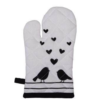 Dětská chňapka - rukavice s ptáčky Love Birds - 12*21 cm LBS44K