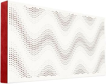 Mega Acoustic FiberPRO120 Sinus White/Red Absorpční dřevěný panel