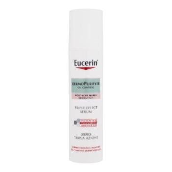 Eucerin DermoPurifyer Oil Control Triple Effect Serum 40 ml pleťové sérum pro ženy na pigmentové skvrny; na problematickou pleť s akné