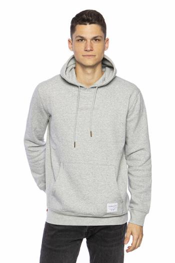 Mitchell & Ness sweatshirt Branded Essentials Hoodie grey/grey - XL