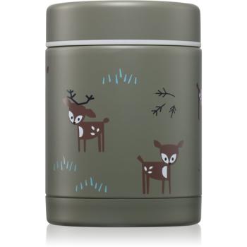 FRESK Food Jar termoska na jídlo Deer Olive 300 ml