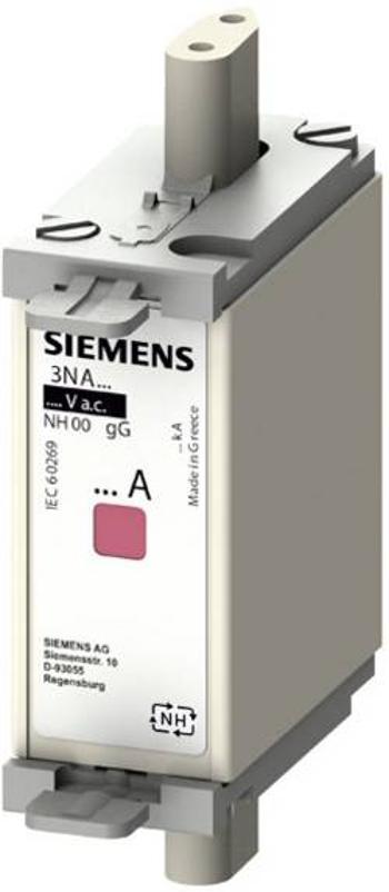 Siemens 3NA6804 sada pojistek velikost pojistky: 000 4 A 500 V/AC, 250 V/DC