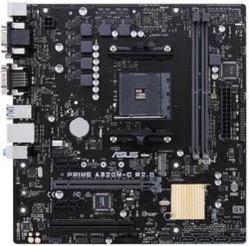 Základní deska Asus PRIME A320M-C R2.0 Socket AMD AM4 Tvarový faktor Micro-ATX Čipová sada základní desky AMD® A320