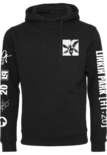 Mr. Tee Linkin Park Anniversary Logo Hoody black - XXL