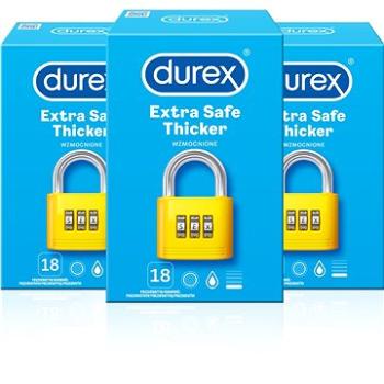 DUREX Extra Safe Pack 3 × 18 ks (5997321774817)