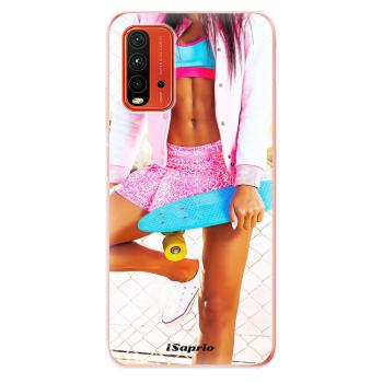 Odolné silikonové pouzdro iSaprio - Skate girl 01 - Xiaomi Redmi 9T