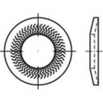 Pérové podložky 1069892, vnitřní Ø: 6 mm, nerezová ocel, 1000 ks