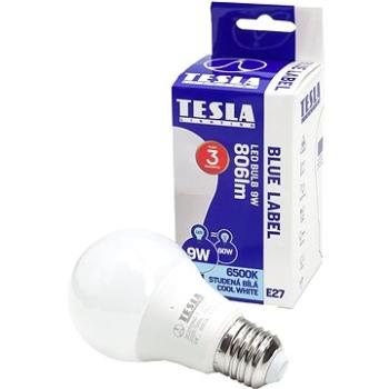 TESLA LED BULB E27, 9W, 806lm, 6500K studená bílá (BL270960-7)