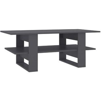 Konferenční stolek šedý 110 × 55 × 42 cm dřevotříska (800542)