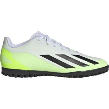 adidas X CRAZYFAST.4 TF Pánské turfy, bílá, velikost 46